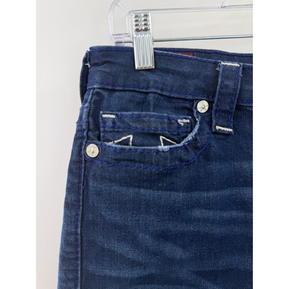 True Religion Classic Men's Riley Mid-Rise Bermuda Denim Shorts Casual Size 31 - Picture 3 of 10